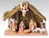 Fontanini 7 Piece 5" Scale Nativity Set with Stable