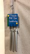 5" Thanks For The Learning Windchime | CATHOLIC CLOSEOUT