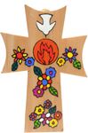 Confirmation 5" Wooden Cross From El Salvador