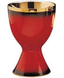 5030 Red Chalice and Paten