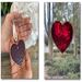 50th Wedding Anniversary Heart Ornament in Gift Box - 127263