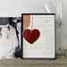 50th Wedding Anniversary Heart Ornament in Gift Box
