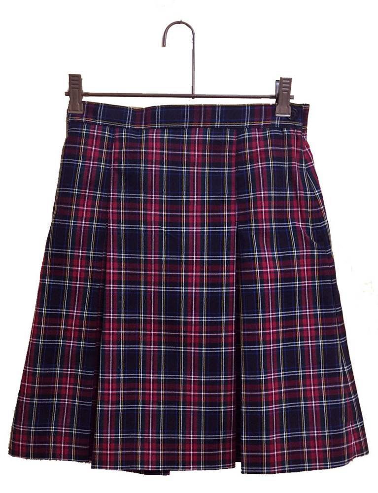 #56 Box Pleat Uniform Skirt