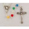 Pearl Multicolored 5mm Mission Rosary