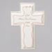 God Bless This Little One Pink Porcelain 6.25" Wall Cross 