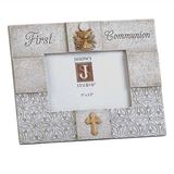 6.5" First Communion Frame, holds 3.5x5 photo
