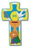 6.5" First Communion Wall Cross, Made In Italy