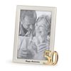 50th Anniversary 6.75" Picture Frame, Holds 4x6 Photo