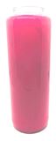 6 Day Frost Pink Bottlelight Glass Candle, Case of 12