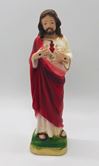 Sacred Heart Of Jesus 6" Statue from Italy