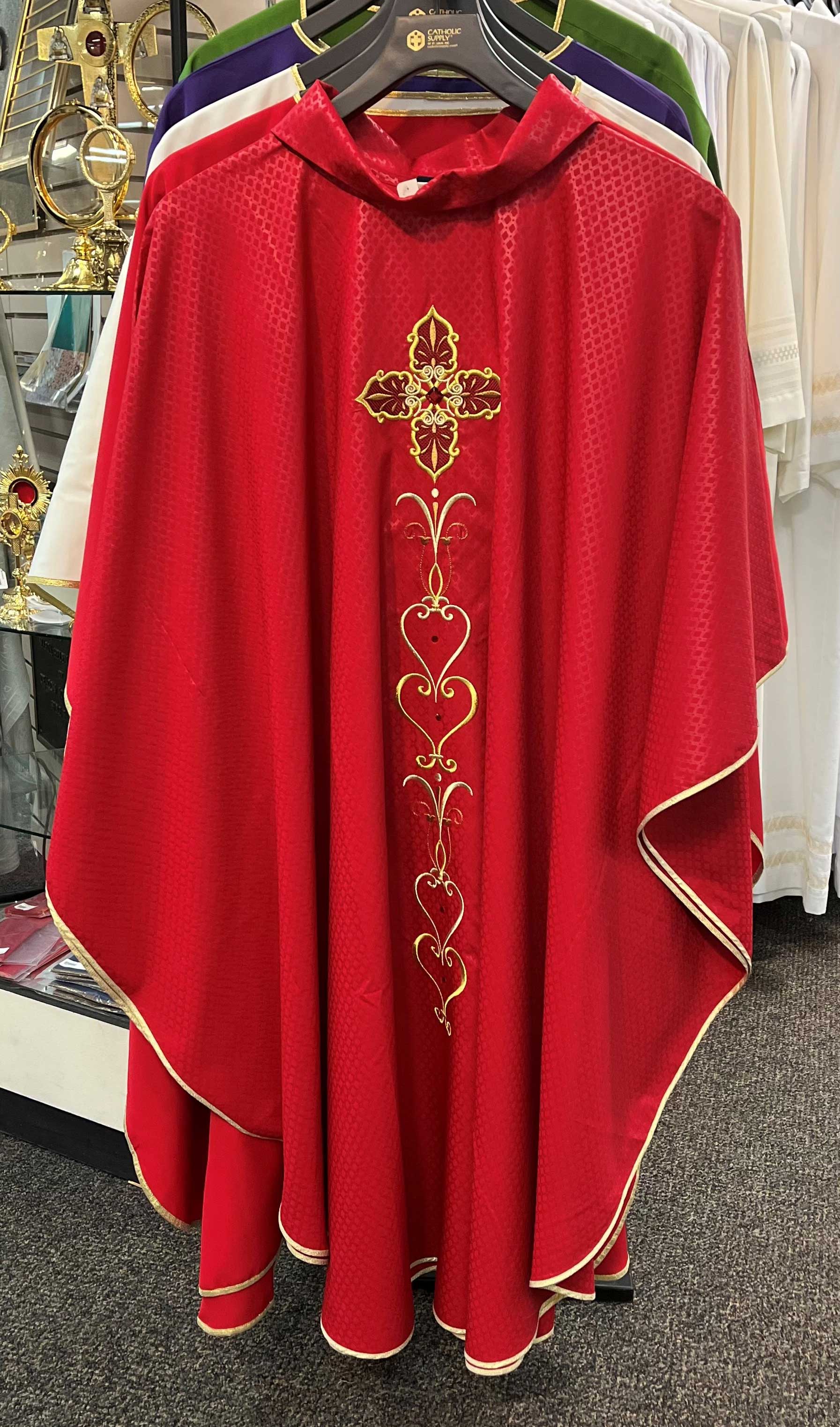Red Chasuble from Italy