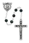 St. Michael Blue Stone Bead 6mm Rosary
