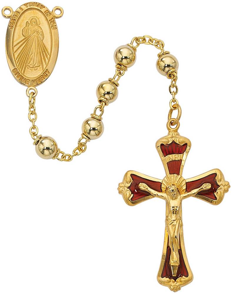 6mm Divine Mercy Rosary