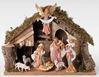 8 Piece Fontanini Nativity Set with 7.5" Figures and Stable
