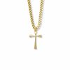 Maltese Cross 14K Gold Filled Cross Necklace