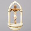 Crucifix 7" Resin Holy Water Font