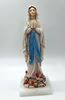 7" Our Lady of Lourdes Alabaster Statue from Italy