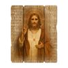 7" X 9" Sacred Heart Vintage Wall Plaque
