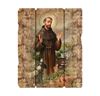 St. Francis 7" x 9" Vintage Wall Plaque