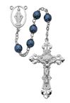 Blue 7mm Rosary