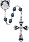 Dark Blue 7mm Rosary
