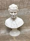 Don Bosco 8.5" Alabaster Bust from Italy