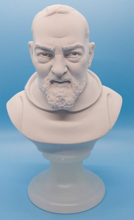 8.5" Padre Pio Bust