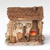 Fontanini Lighted Blacksmith Shop for 5" Scale Nativity Figures