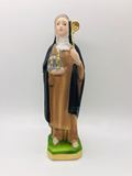 8" St. Bridget Statue from Italy