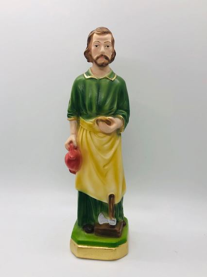 8" St. Joseph The Worker Statue from Italy