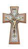 8" Walnut Celtic Crucifix