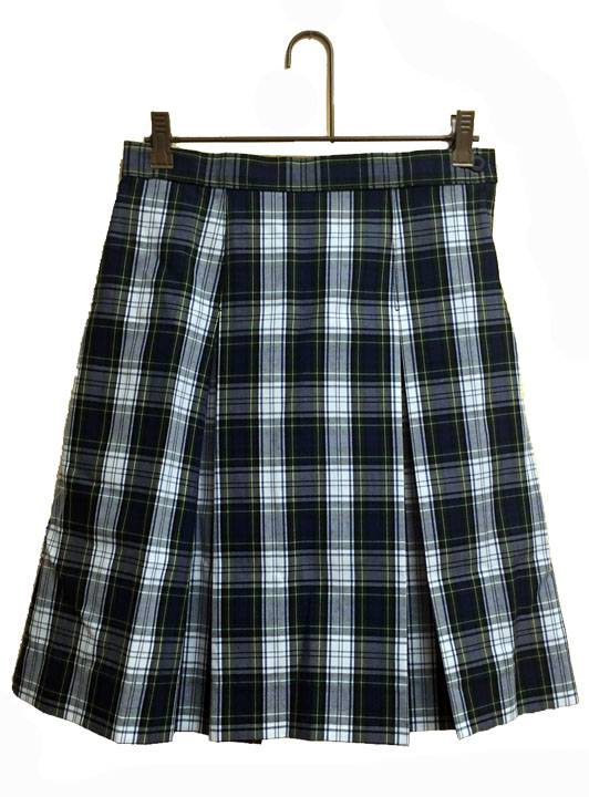 #80 Box Pleat Uniform Skirt