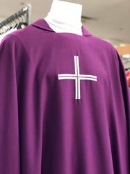 Double Cross Chasuble 80# chasuble, sorgente, vestment, manantial, robe, double cross, #80, Spain, vatican