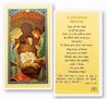 A Christmas Blessing Laminated Prayer Card