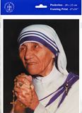 8" X 10" Saint Mother Teresa of Calcutta (Print Only)