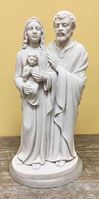 9.5" Holy Family Alabaster Statue from Italy