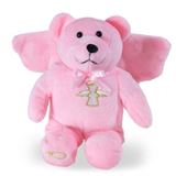 9" Pink Guardian Angel Holy Bear