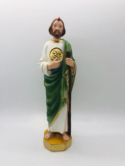 9" St.  Jude Thaddeus Statue from Italy