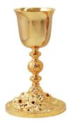 Chalice from Italy, 9" tall 