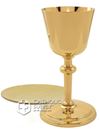 24kt Gold Plated Chalice with Paten OR Ciborium