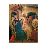 Adoration of the Magi 3" x 4.5" Wood Wall Plaque