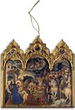Adoration of the Magi Triptych Wood Ornament