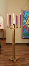 Church Advent Candlestick