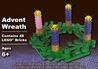 Advent Wreath with LEGO Bricks