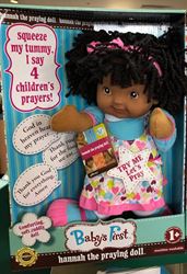 African American Hannah Prayer Doll
