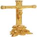 Altar Crucifix - Brass Gold Plated