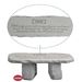 Although Your Smile Is Gone Medium Personalized Memorial Bench *SPECIAL ORDER NO RETURN* - 118869