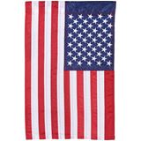 American Flag Garden Embroidered Applique Flag