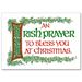 An Irish Prayer Boxed Christmas Cards, 18/box