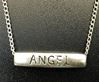 Angel Silver Bar Necklace | CATHOLIC CLOSEOUT